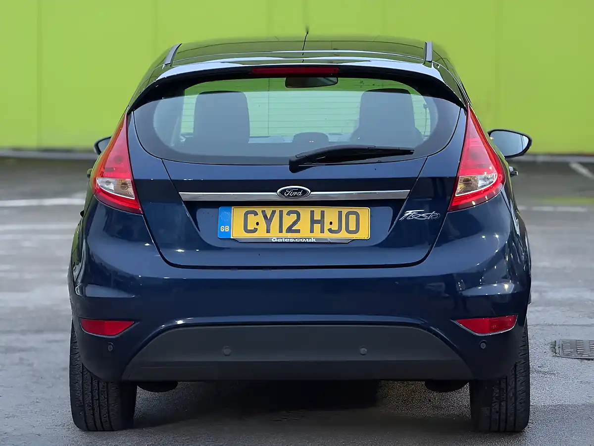 Used 2012 Ford Fiesta Zetec Blue - Interior and Exterior details 6