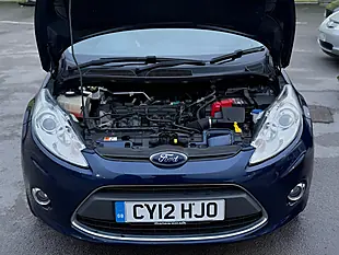 Used 2012 Ford Fiesta Zetec Blue - Interior and Exterior details 9
