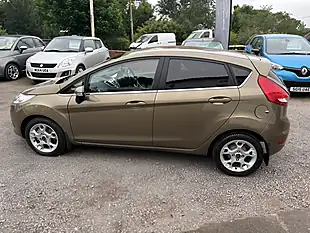 Used 2012 Ford Fiesta Zetec Brown - Interior and Exterior details 2