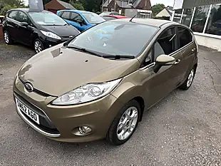 Used 2012 Ford Fiesta Zetec Brown - Interior and Exterior details 4
