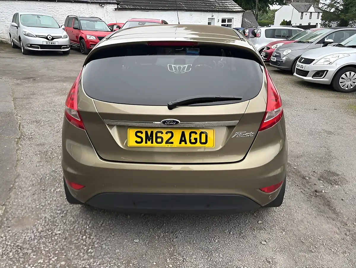 Used 2012 Ford Fiesta Zetec Brown - Interior and Exterior details 8