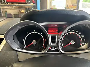 Used 2012 Ford Fiesta Zetec Brown - Interior and Exterior details 9
