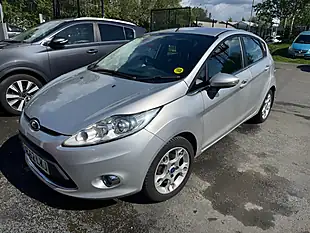 Used 2012 Ford Fiesta Zetec Edition Silver - Interior and Exterior details 3