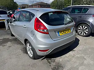 Used 2012 Ford Fiesta Zetec Edition Silver - Interior and Exterior details 4