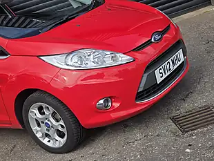 Used 2012 Ford Fiesta Zetec Red - Interior and Exterior details 2