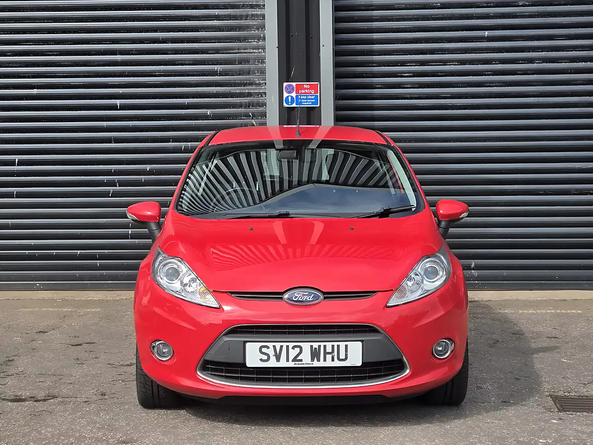 Used 2012 Ford Fiesta Zetec Red - Interior and Exterior details 3