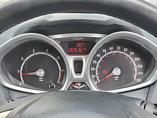 Used 2012 Ford Fiesta Zetec Red - Interior and Exterior details 6