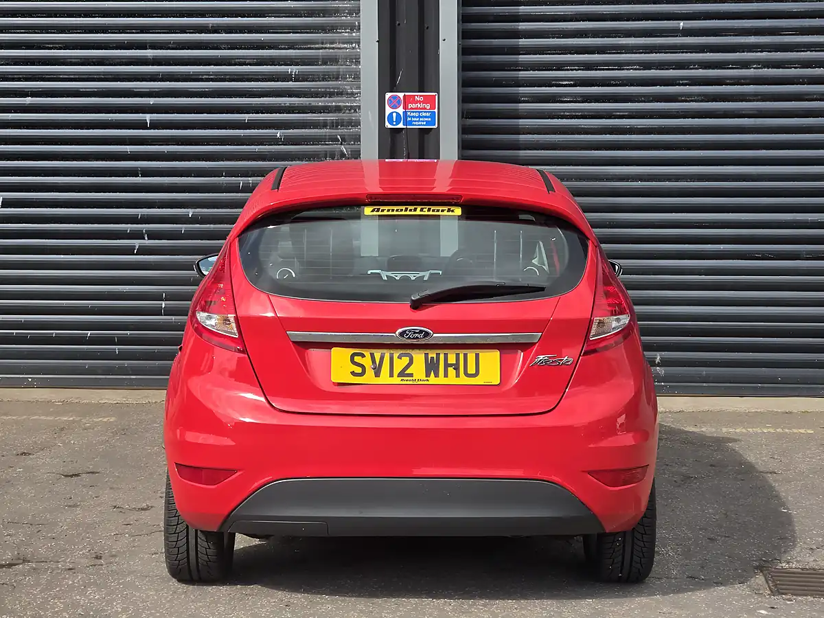 Used 2012 Ford Fiesta Zetec Red - Interior and Exterior details 9