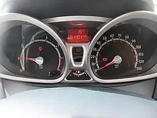 Used 2012 Ford Fiesta Zetec Red - Interior and Exterior details 10