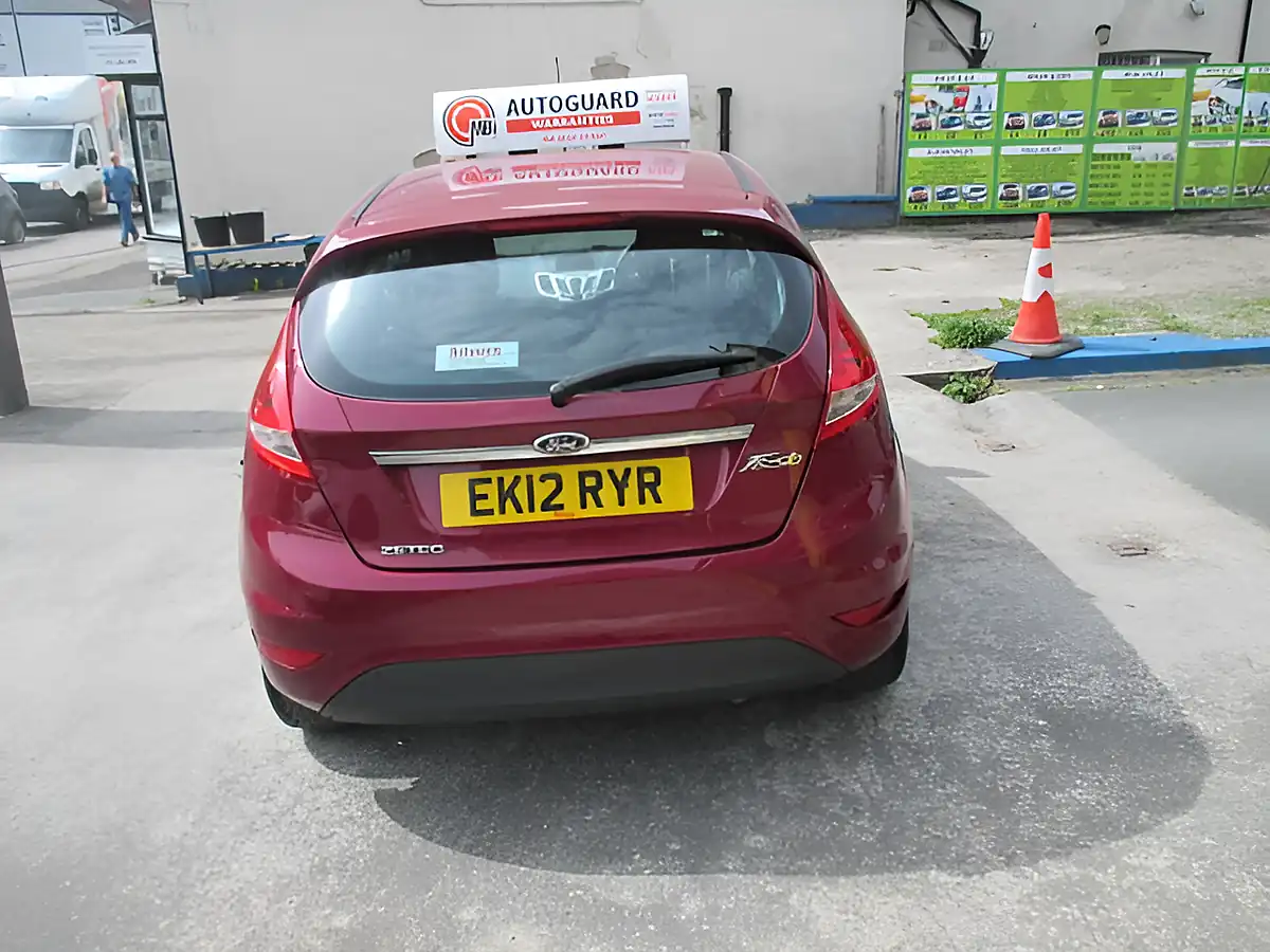 Used 2012 Ford Fiesta Zetec Red - Interior and Exterior details 4
