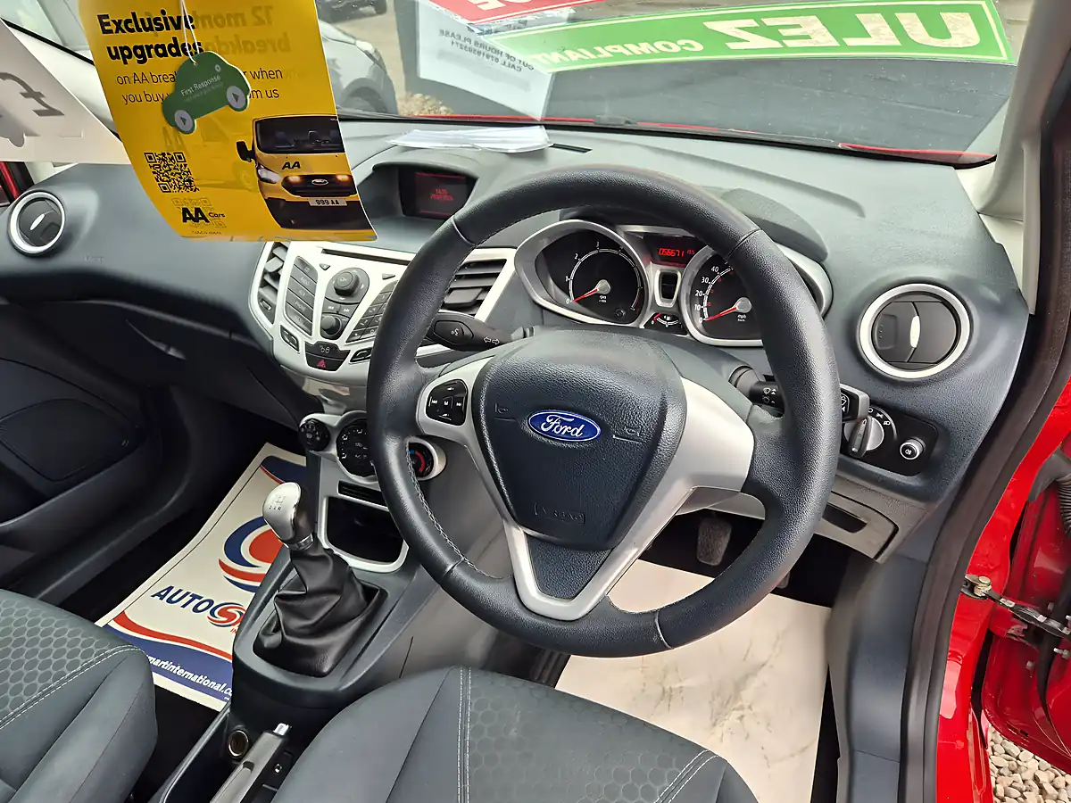 Used 2012 Ford Fiesta Zetec Red - Interior and Exterior details 10