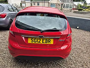 Used 2012 Ford Fiesta Zetec Red - Interior and Exterior details 7