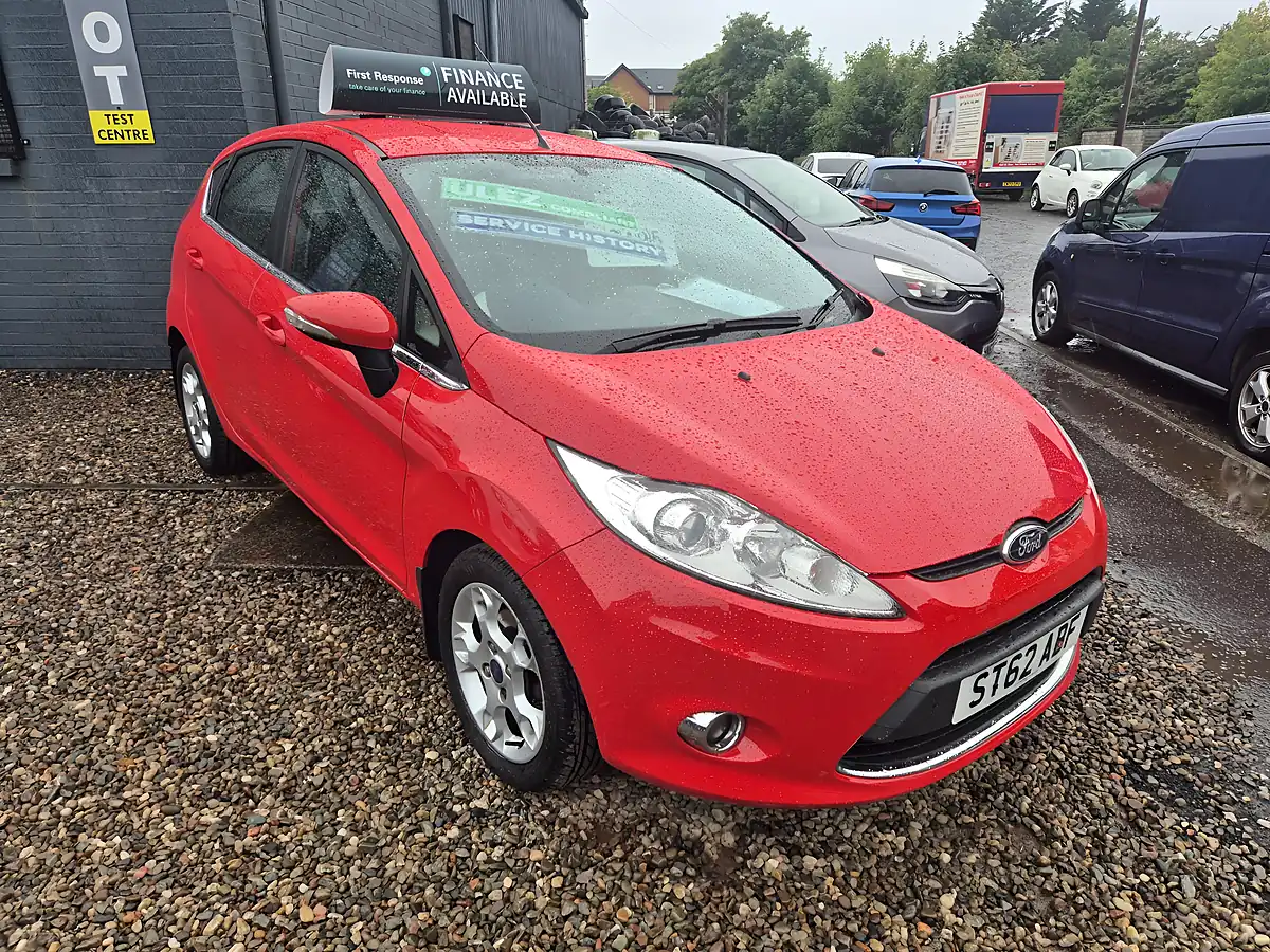 Used 2012 Ford Fiesta Zetec Red - Interior and Exterior details 2