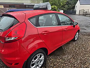 Used 2012 Ford Fiesta Zetec Red - Interior and Exterior details 3