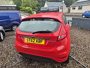 Used 2012 Ford Fiesta Zetec Red - Interior and Exterior details 7