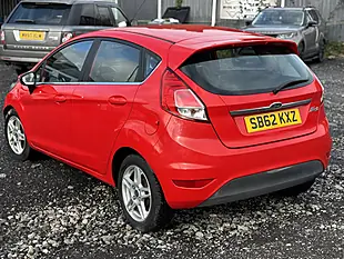 Used 2012 Ford Fiesta Zetec Red - Interior and Exterior details 5