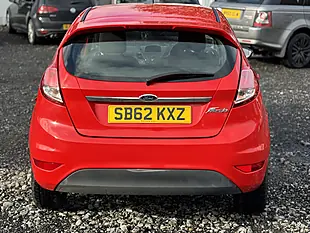 Used 2012 Ford Fiesta Zetec Red - Interior and Exterior details 6