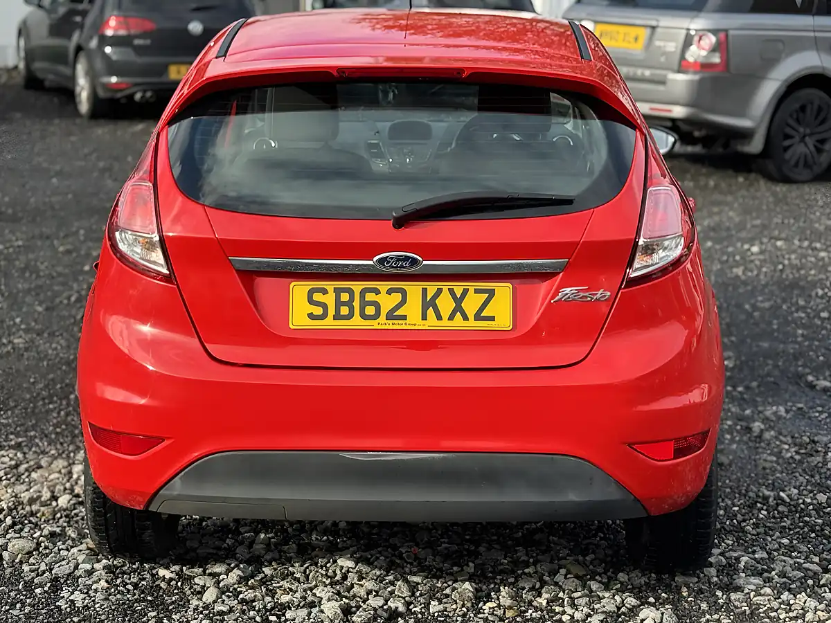 Used 2012 Ford Fiesta Zetec Red - Interior and Exterior details 6