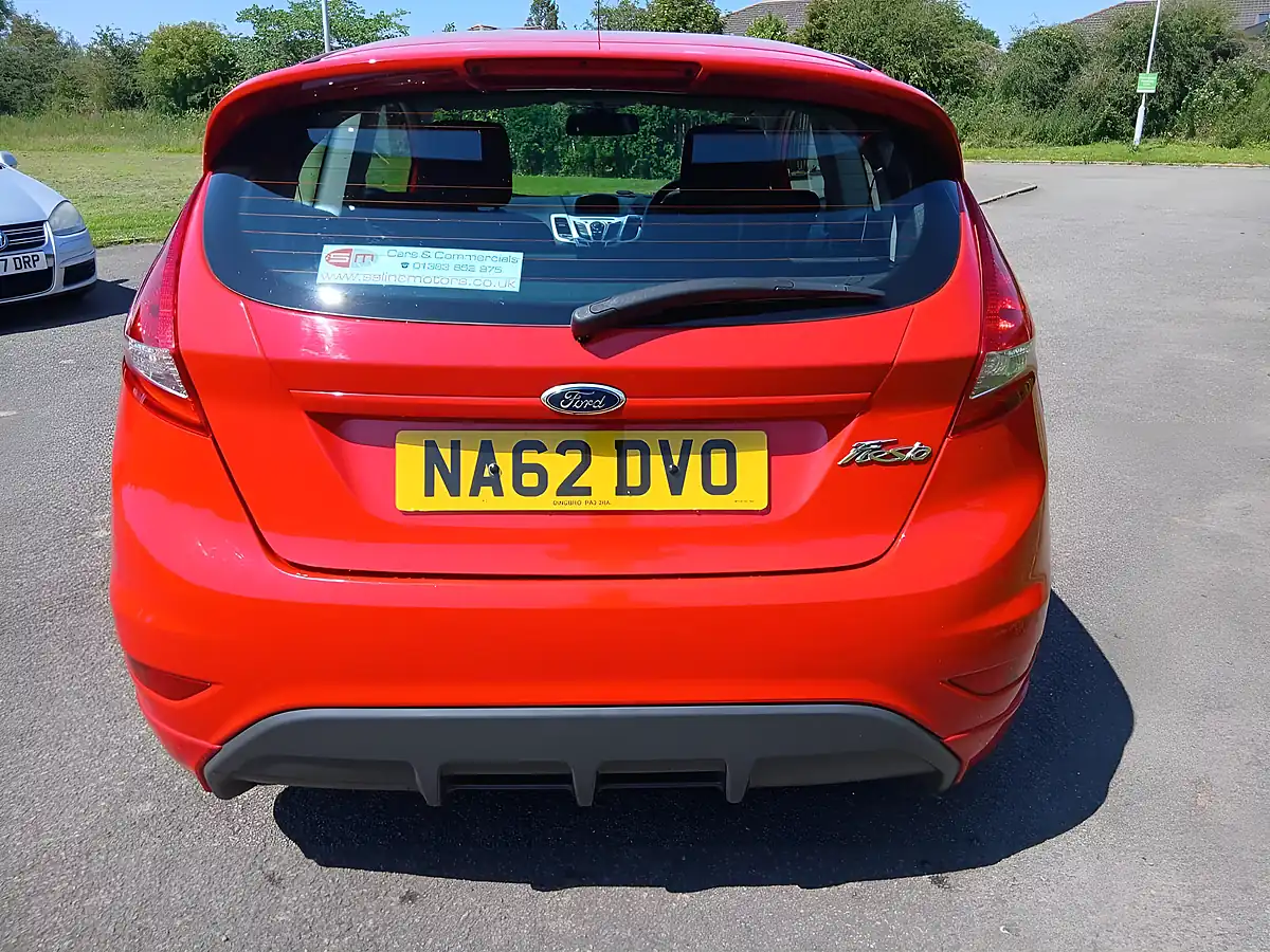 Used 2012 Ford Fiesta Zetec S Red - Interior and Exterior details 5