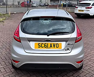 Used 2012 Ford Fiesta Zetec Silver - Interior and Exterior details 5
