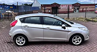 Used 2012 Ford Fiesta Zetec Silver - Interior and Exterior details 6