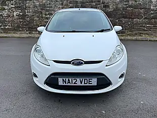 Used 2012 Ford Fiesta Zetec White - Interior and Exterior details 2