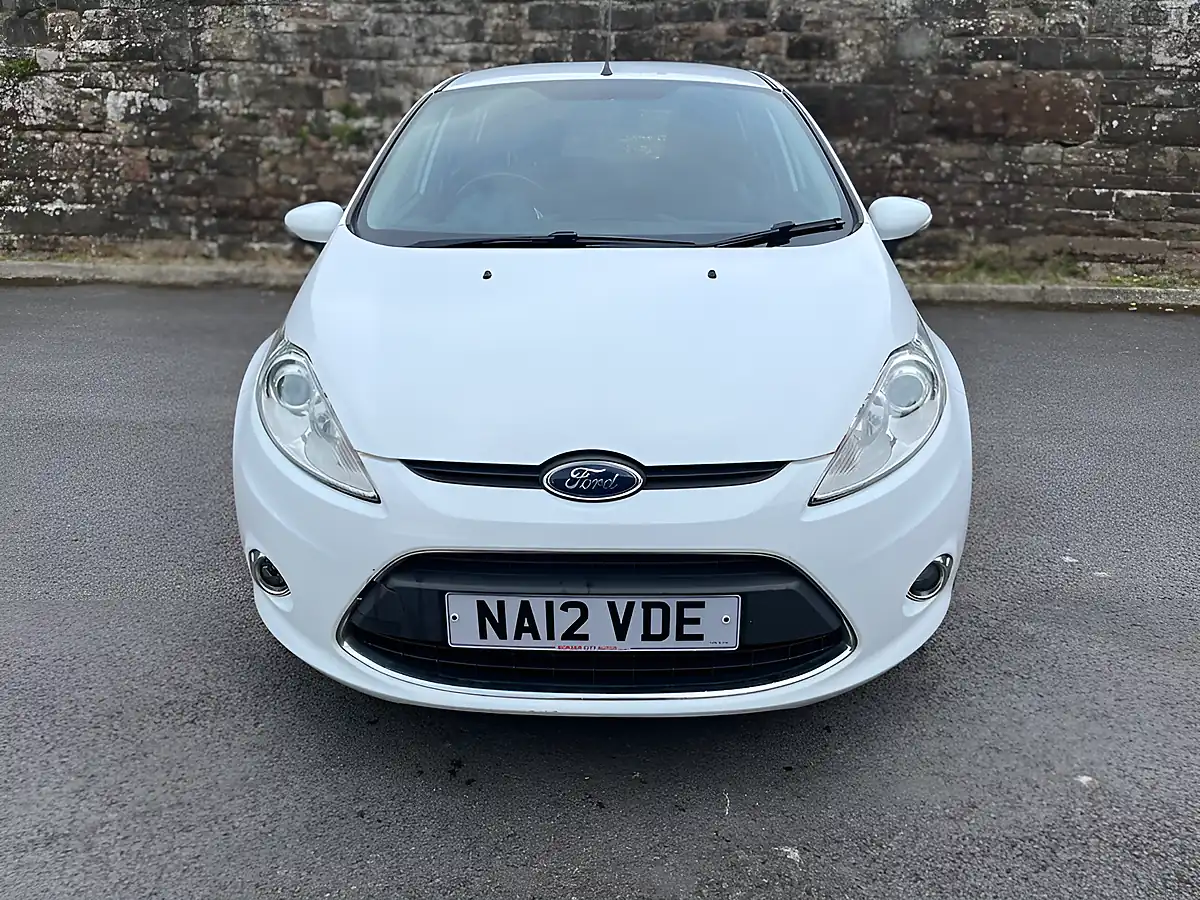 Used 2012 Ford Fiesta Zetec White - Interior and Exterior details 2