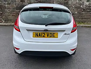Used 2012 Ford Fiesta Zetec White - Interior and Exterior details 6