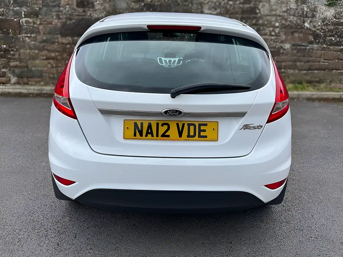 Used 2012 Ford Fiesta Zetec White - Interior and Exterior details 6