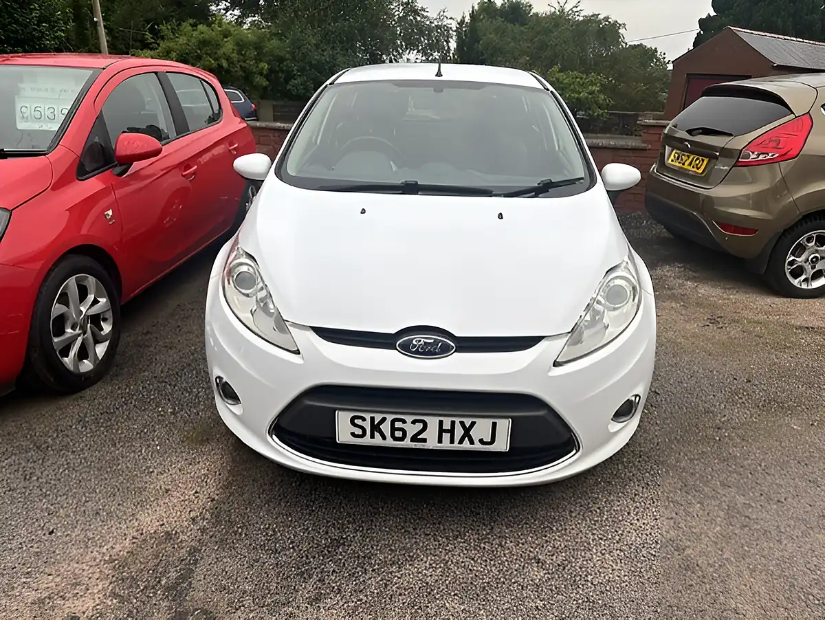 Used 2012 Ford Fiesta Zetec White - Interior and Exterior details 2