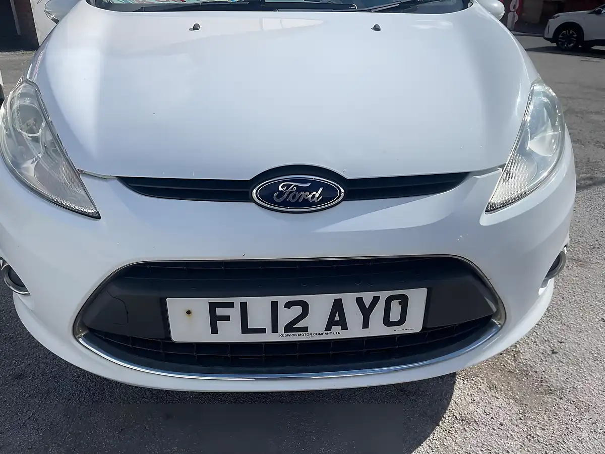 Used 2012 Ford Fiesta Zetec White - Interior and Exterior details 2