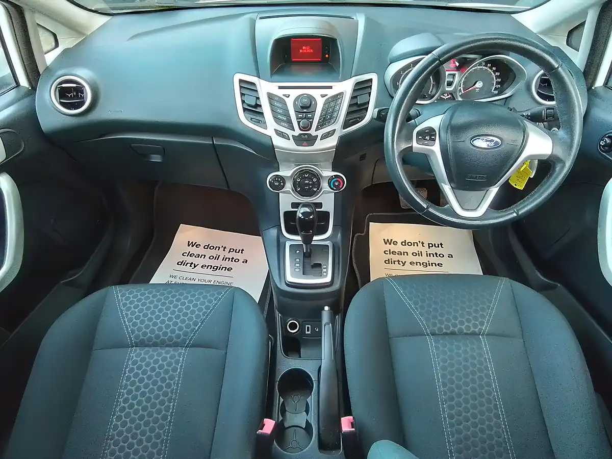 Used 2012 Ford Fiesta Zetec White - Interior and Exterior details 14