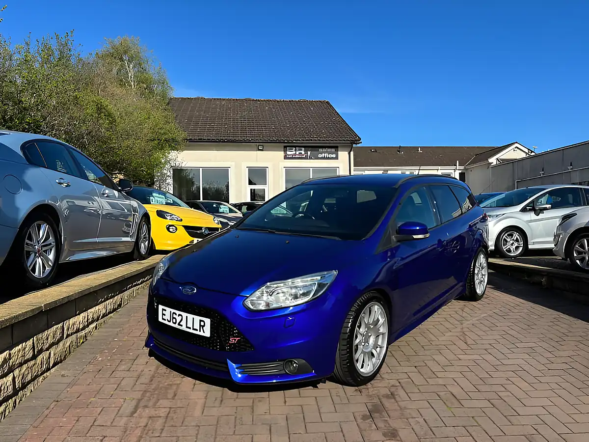 Used 2012 Ford Focus ST-3 Blue - Front View