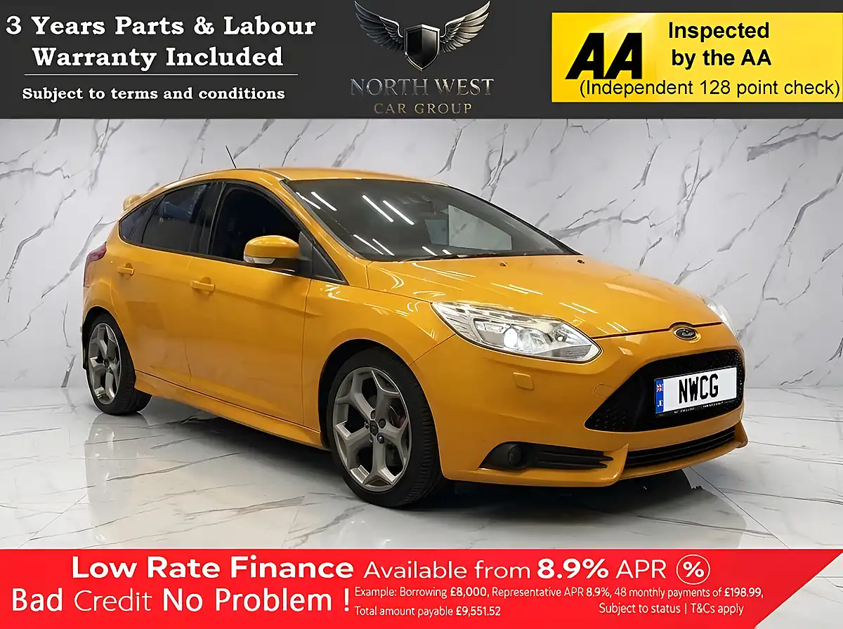 Used 2012 Ford Focus ST-3 Orange - Front View