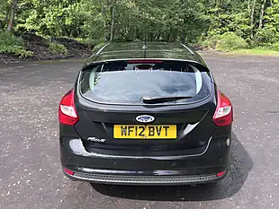 Used 2012 Ford Focus Zetec Black - Interior and Exterior details 5