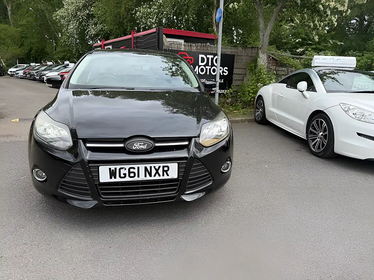 Used 2012 Ford Focus Zetec Black - Front View