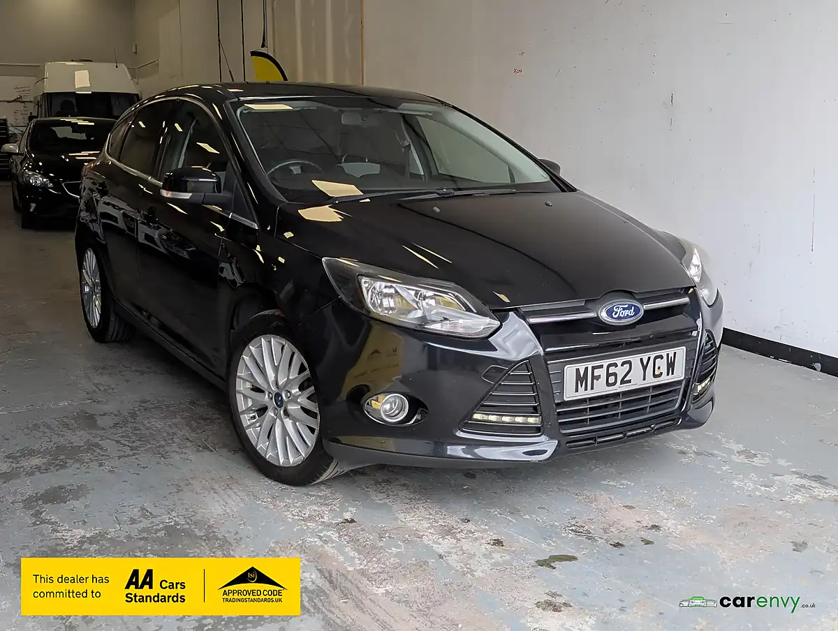 Used 2012 Ford Focus Zetec Black - Front View
