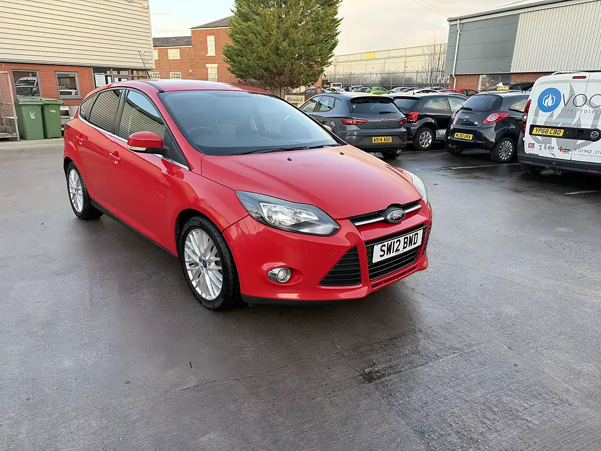 Used 2012 Ford Focus Zetec Red - Front View