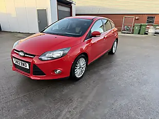 Used 2012 Ford Focus Zetec Red - Interior and Exterior details 2
