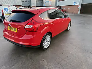 Used 2012 Ford Focus Zetec Red - Interior and Exterior details 4