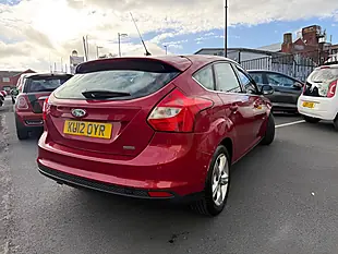 Used 2012 Ford Focus Zetec Red - Interior and Exterior details 2