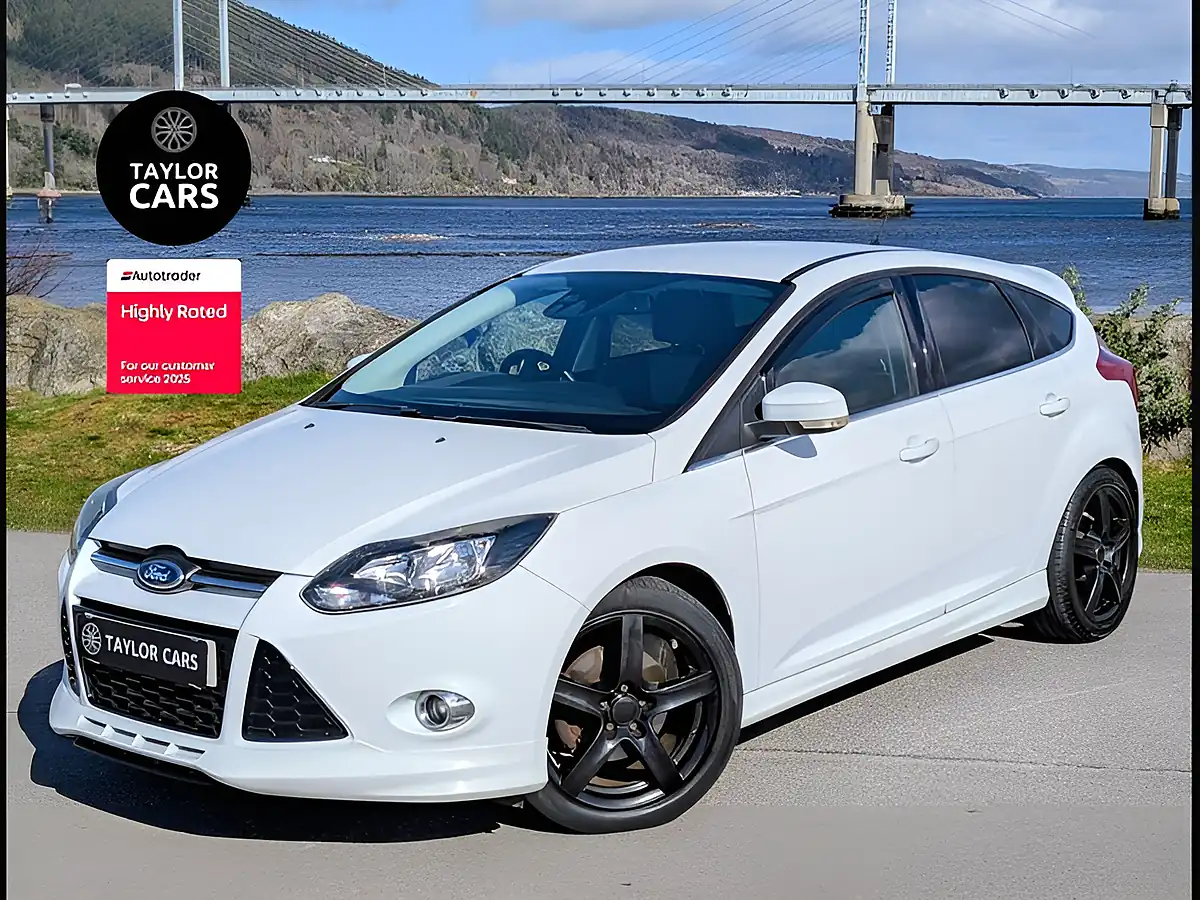 Used 2012 Ford Focus Zetec S White - Front View