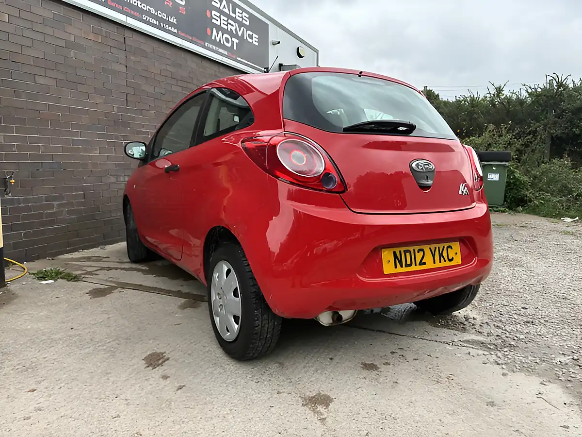 Used 2012 Ford Ka Studio Red - Interior and Exterior details 10