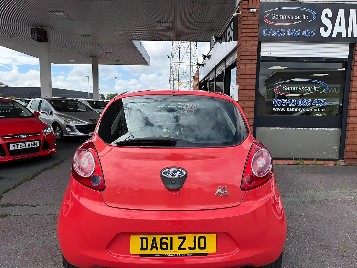 Used 2012 Ford Ka Studio Red - Interior and Exterior details 4