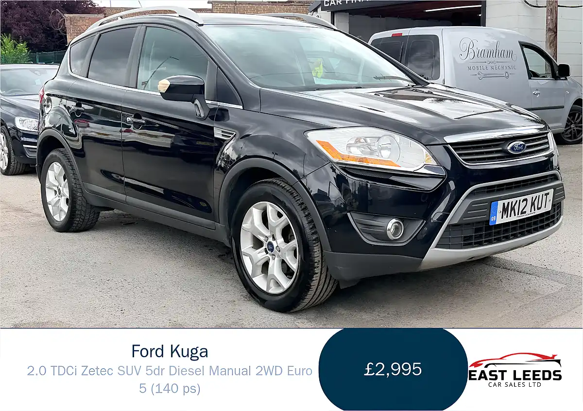 Used 2012 Ford Kuga Zetec Black - Front View
