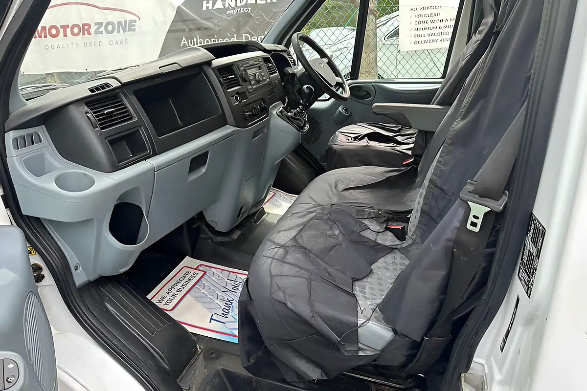 Used 2012 Ford Transit 280 FWD L1 H1 5dr White - Interior and Exterior details 10