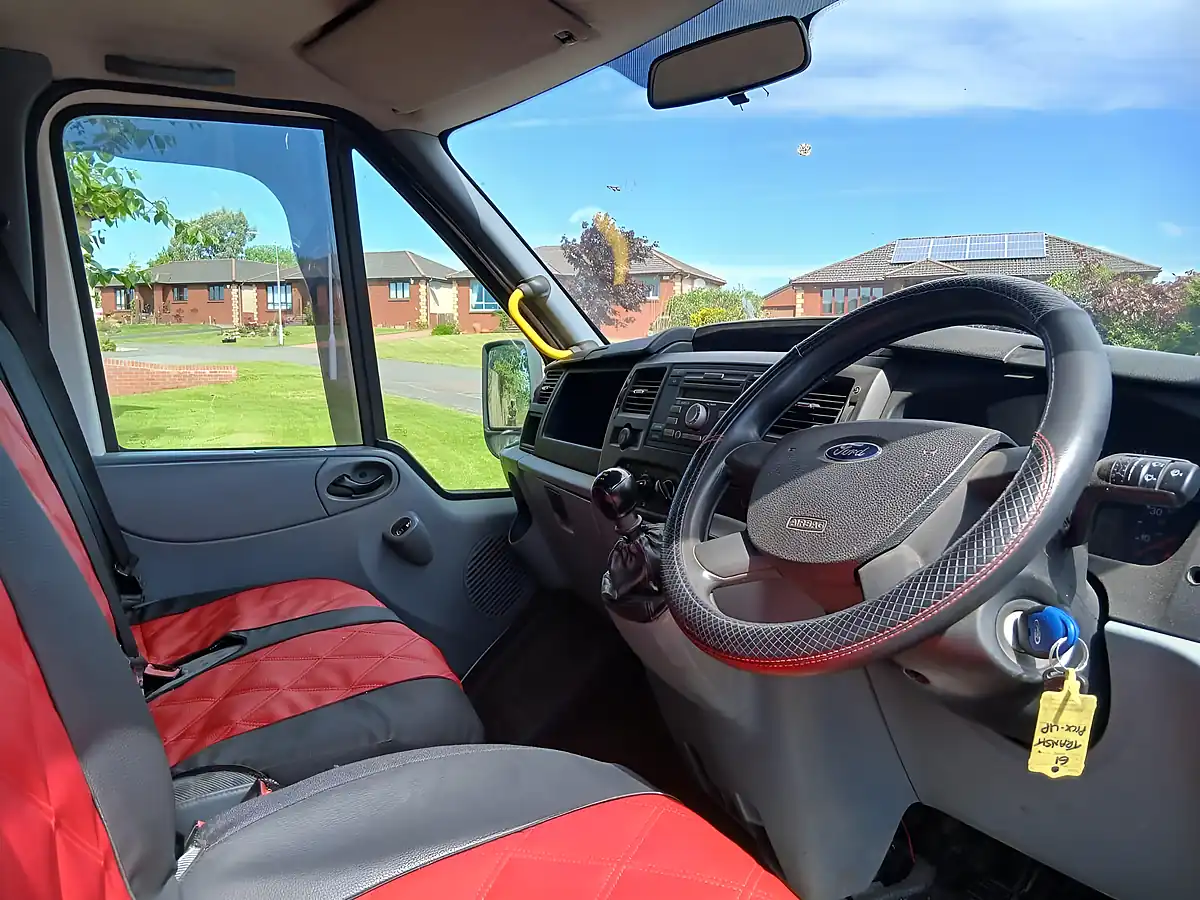 Used 2012 Ford Transit Chassis Cab White - Interior and Exterior details 12