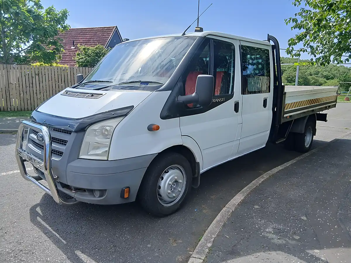 Used 2012 Ford Transit Chassis Cab White - Interior and Exterior details 3