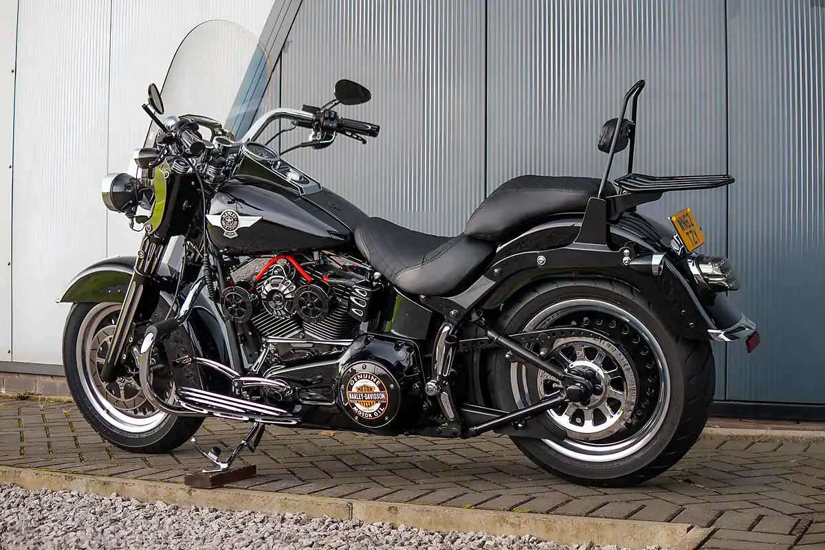 Used 2012 Harley-Davidson Softail Fat Boy Vivid Black - Interior and Exterior details 16