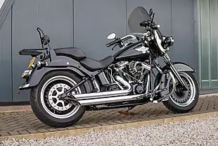 Used 2012 Harley-Davidson Softail Fat Boy Vivid Black - Interior and Exterior details 6